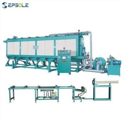 Satu Pintu Disejukkan Udara Automatik Ringan Eps Foam Plate Lembaran Blok Mesin Membuat Acuan
